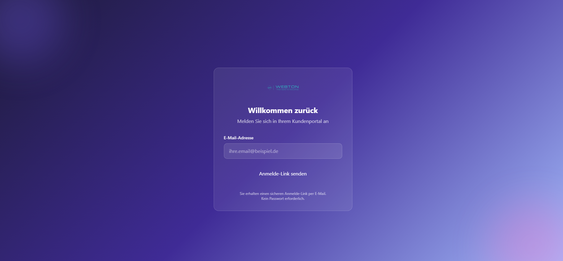 Webton Kundenportal – Neue Plattform für bessere Zusammenarbeit